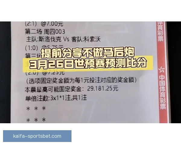世界杯竞猜平台推荐：助你精准预测比赛结果，享受丰富奖品与赛事乐趣