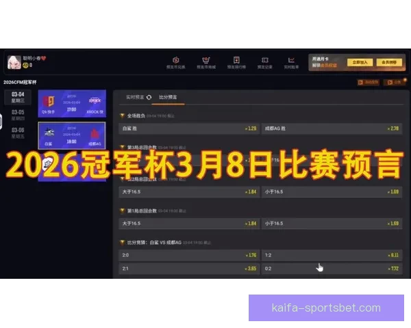 世界杯竞猜平台推荐：助你精准预测比赛结果，享受丰富奖品与赛事乐趣